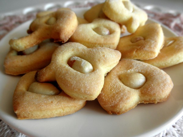 Песочное печенье с арахисом