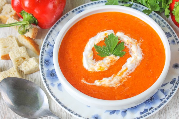 Суп-пюре из болгарского перца
