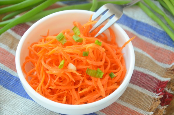 Морковь по-корейски быстрого приготовления