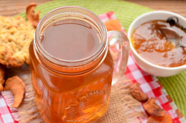 Яблочный чай с шалфеем и медом