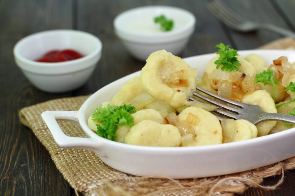 Ленивые вареники из картофеля рецепт классический с фото пошагово