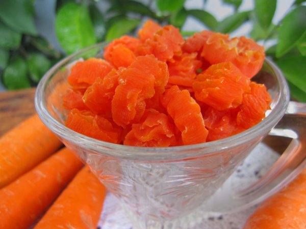 Цукаты из моркови
