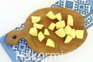 Картофель, тушенный с перцем – кулинарный рецепт