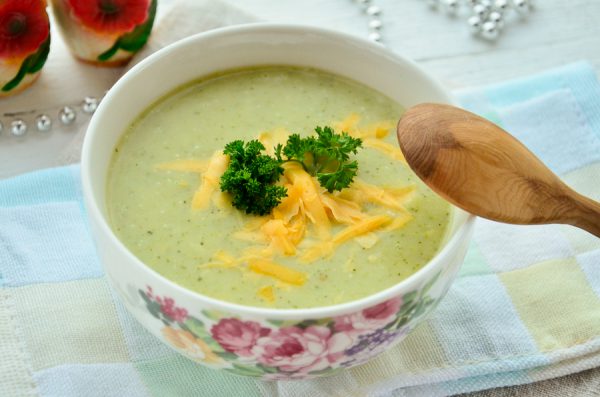 Крем-суп из брокколи с сыром