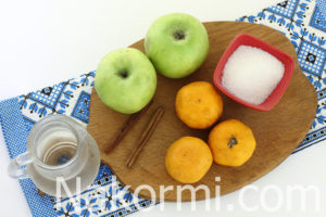 Компот из мандаринов и яблок - пошаговый рецепт с фото на Повар.ру